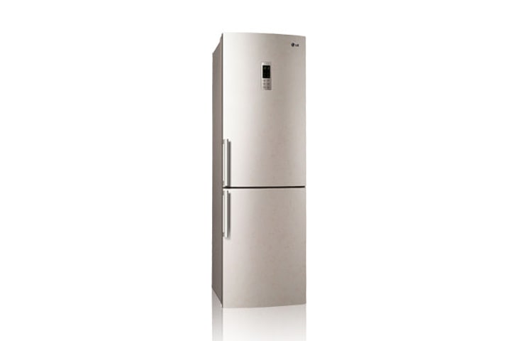 LG Двухкамерный холодильник LG Total No Frost. Высота 190см. Цвет бежевый., GA-B439BEQA, thumbnail 3