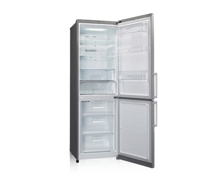 LG Двухкамерный холодильник LG Total No Frost. Высота 190см. Цвет: нержав.сталь, GA-B439BMQA, thumbnail 2