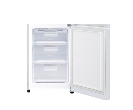 LG Двухкамерный холодильник LG GA-B439TLDF TOTAL NO FROST. Высота 190см. Скругленные дверцы из закаленного стекла. Цвет: светло-серый с цветочным узором., GA-B439TLDF, thumbnail 5