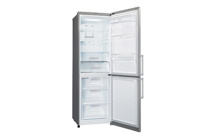 LG Двухкамерный холодильник LG Total No Frost. Высота190см. Цвет серебристый., GA-B439YLQA, thumbnail 2
