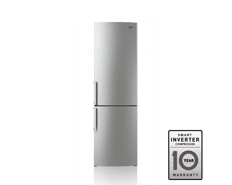 LG Двухкамерный холодильник LG Total No Frost. Высота 190см. Цвет ''нержавеющая сталь'', GA-B439YMCA