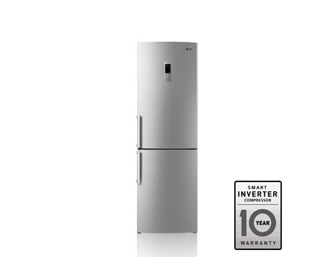 LG Двухкамерный холодильник LG Total No Frost. Высота190см. Цвет стальной., GA-B439ZAQA