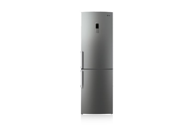 LG Двухкамерный холодильник LG Total No Frost. Высота 190см. Цвет: нержав.сталь, GA-B439ZMQA, thumbnail 1