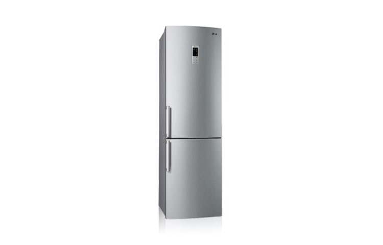 LG Двухкамерный холодильник LG Total No Frost с линейным компрессором. Высота 200см. Цвет стальной., GA-B489BAKZ, thumbnail 3