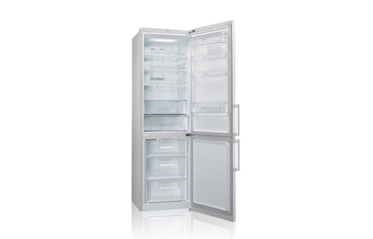 LG Двухкамерный холодильник LG Total No Frost. Высота 200см. Цвет белый глянцевый., GA-B489BVQA, thumbnail 2