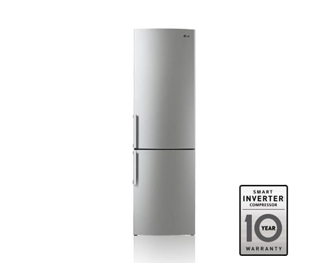 LG Двухкамерный холодильник LG Total No Frost. Высота 200см. Цвет серебристый., GA-B489ZLCA