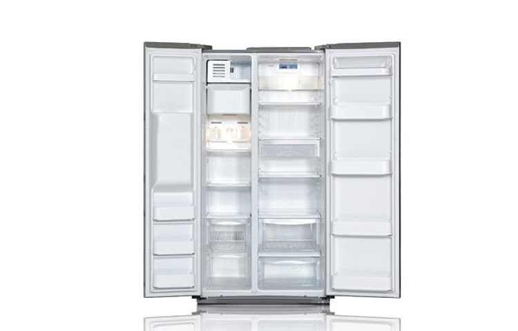 LG Двухкамерный Side-by-side холодильник LG Total No Frost. Высота 175см. Цвет: бежевый, GC-B207FECA, thumbnail 2