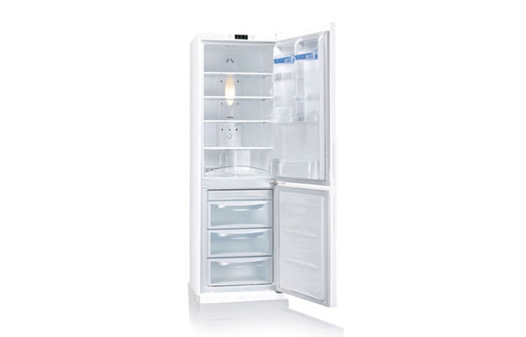 LG Двухкамерный холодильник LG Total No Frost. Высота 190см. Цвет: серебристый, GC-B399PLCK, thumbnail 2