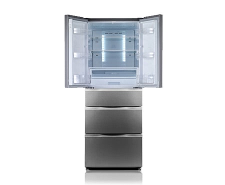 LG Многодверный холодильник LG Total No Frost. Высота 185см. Цвет нержавеющая сталь., GC-B40BSMQJ, thumbnail 2