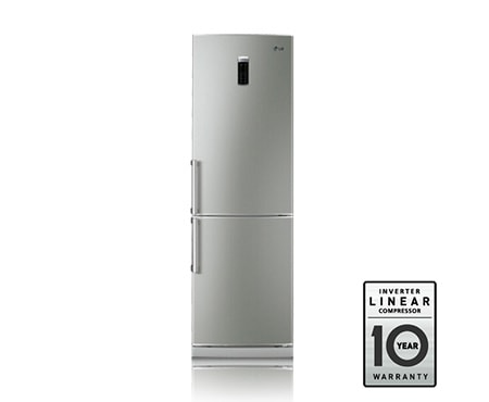 LG Двухкамерный холодильник LG Total No Frost. Высота 190см. Цвет: нержав.сталь, GC-B419WNQK