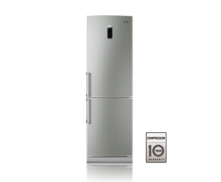 LG Двухкамерный холодильник LG Total No Frost. Высота 190см. Цвет: нержав.сталь, GC-B419WVQK