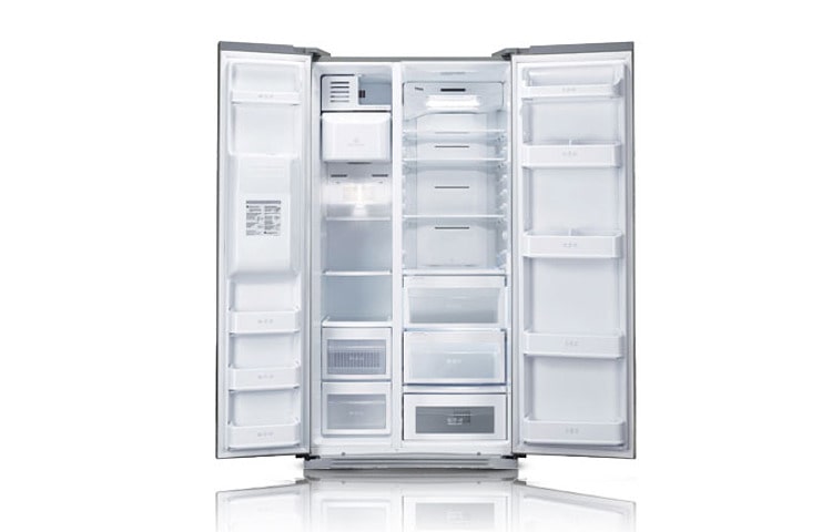 LG Двухкамерный Side-by-side холодильник LG Total No Frost. Высота 175см. Цвет: серебристый, GC-L207BLKV, thumbnail 1