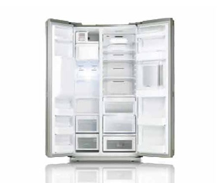 LG Двухкамерный Side-by-side холодильник LG Total No Frost. Высота 175см. Цвет: стальной матовый, GC-P207BAKV, thumbnail 2