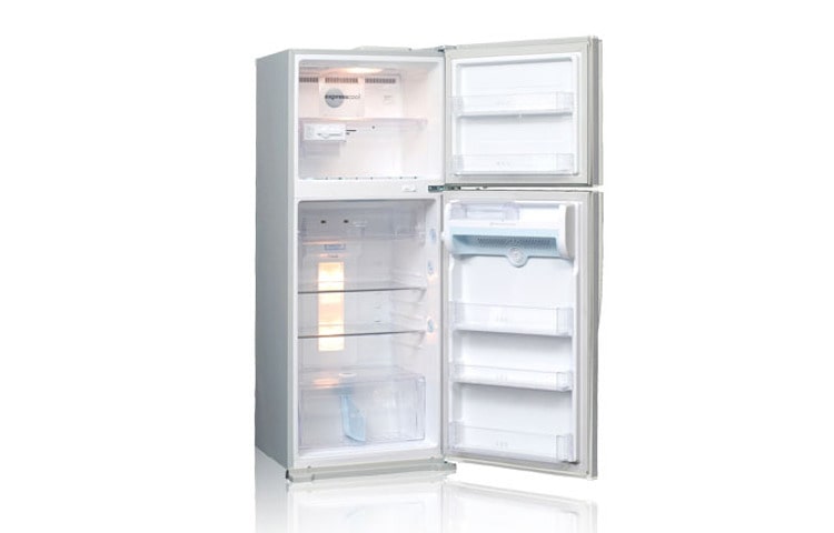 LG Двухкамерный холодильник LG Total No Frost. Высота 173см. Цвет белый с цветочным узором., GN-M492CPQA, thumbnail 2