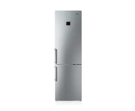 LG Холодильник с нижним расположением морозильной камеры , с системой охлаждения LG Total No Frost, цвет серебристый. Высота 201см., GR-B499BAQZ