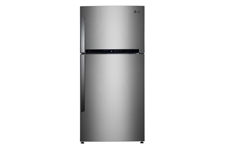 LG Двухкамерный холодильник LG с функцией «Total no frost». Высота — 184 см. Цвет — серебристый., GR-M802GLHW, thumbnail 1