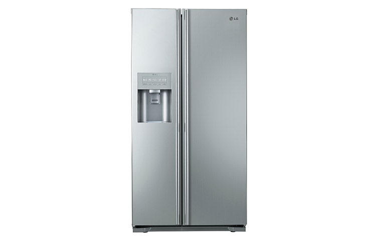 LG Двухкамерный холодильник LG TOTAL NO FROST Side by Side. Высота 175СМ. Цвет: серебристый, GW-L227NAXV, thumbnail 1