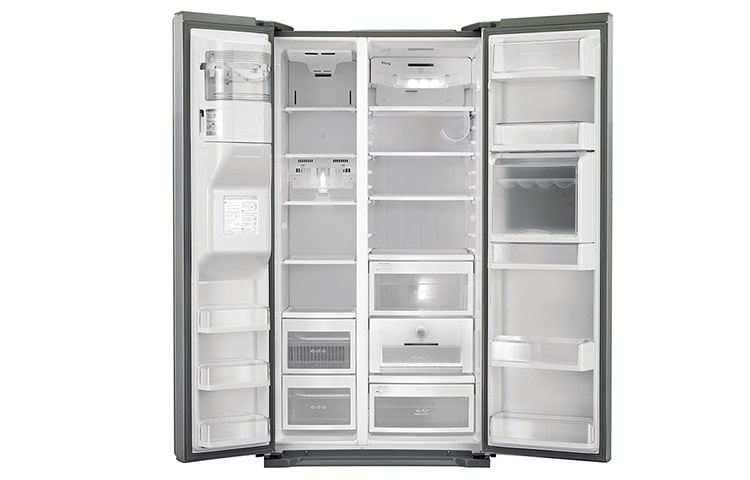 LG Двухкамерный холодильник LG TOTAL NO FROST Side by Side. Высота 175СМ. Цвет: серебристый, GW-P227NLPV, thumbnail 2