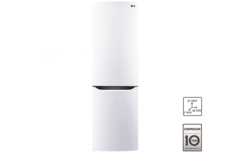 LG Холодильник LG с технологией Total No Frost, GA-B409SVCA