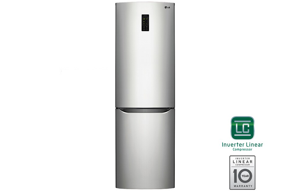 LG Холодильник LG Total No Frost с Линейным Инверторным компрессором, GA-B419SLQZ