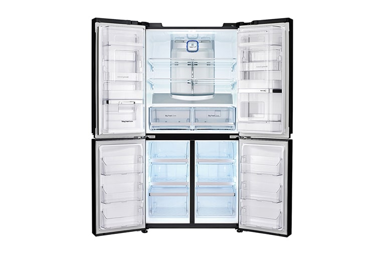 LG Холодильник LG c Инверторным Линейным компрессором, GR-D24FBGLB, thumbnail 3