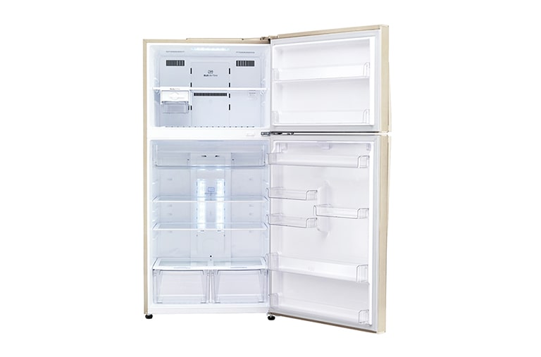 LG Холодильник LG c верхним расположеним морозильной камеры и Умным Инверторным компрессором, GR-M802HEHM, thumbnail 2