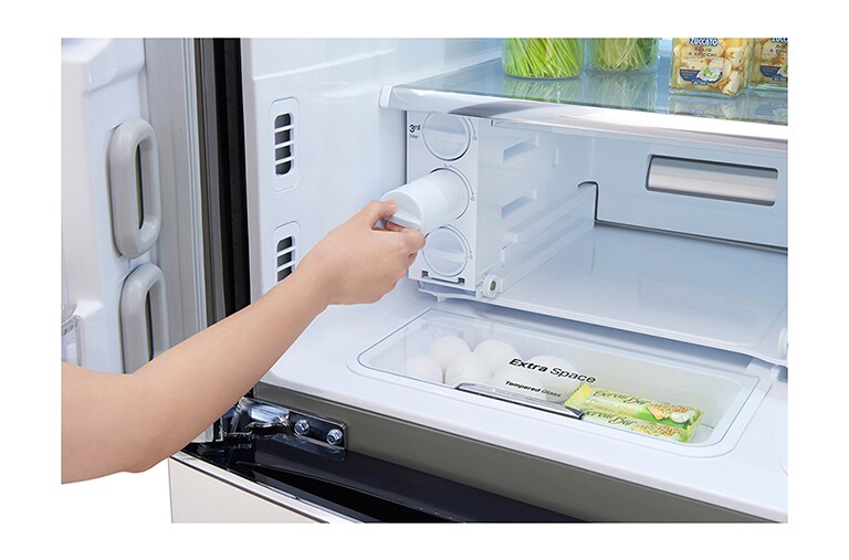 LG Холодильник LG c функцией 3-x уровневой фильтрации воды, GR-Y31FWASB, thumbnail 3