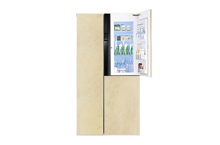 LG  Холодильник LG c Линейным Инверторным компрессором и системой Door-in-Door, GC-M237JENV, thumbnail 2