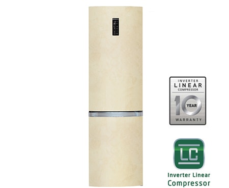 LG Холодильник LG c Инверторным Линейным компрессором, GA-B489TEKZ, thumbnail 1
