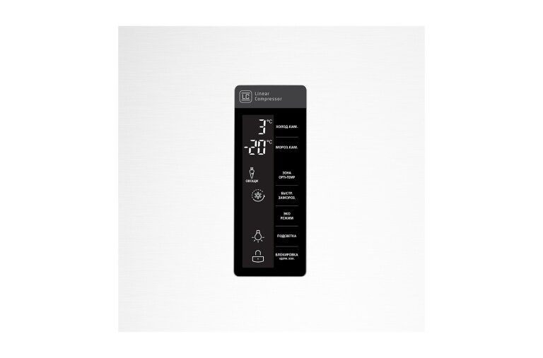 LG Холодильник LG c Линейным Инверторным компрессором, GA-B489TVKZ, thumbnail 5