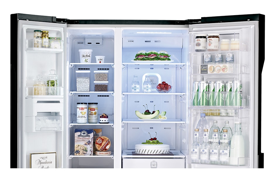 LG Холодильник LG c Линейным Инверторным компрессором и системой Door-in-Door, GC-M237JGBM, thumbnail 4