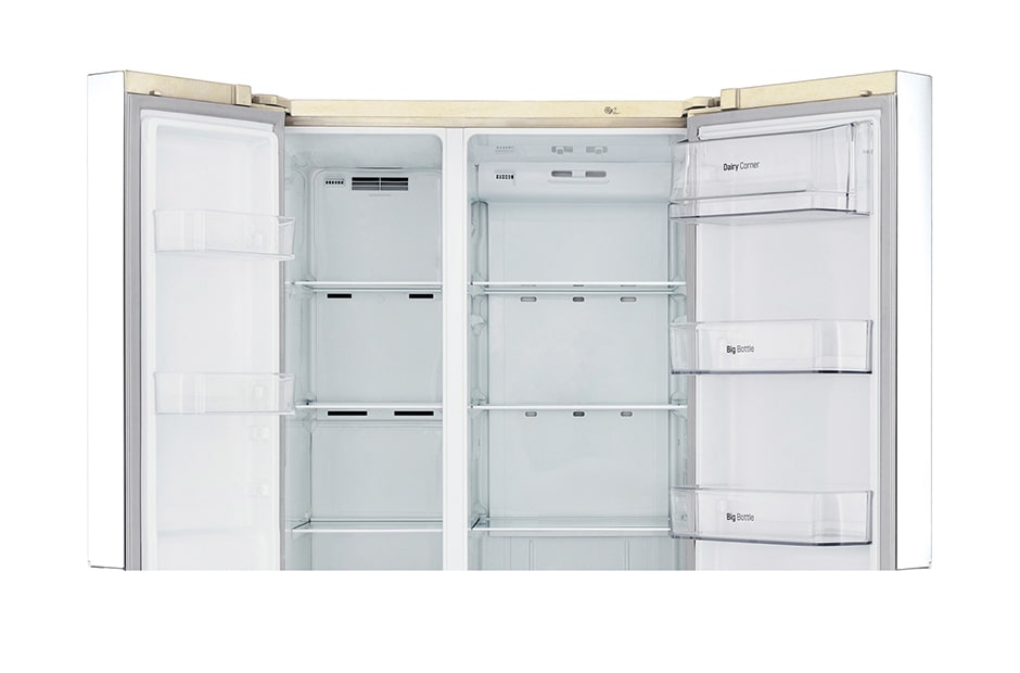 LG Объем 687л | Multi Air Flow | Бежевый | LG ThinQ, Wi-Fi, Smart Diagnosis, Moist Balance Crisper, GC-B247SEUV, thumbnail 4