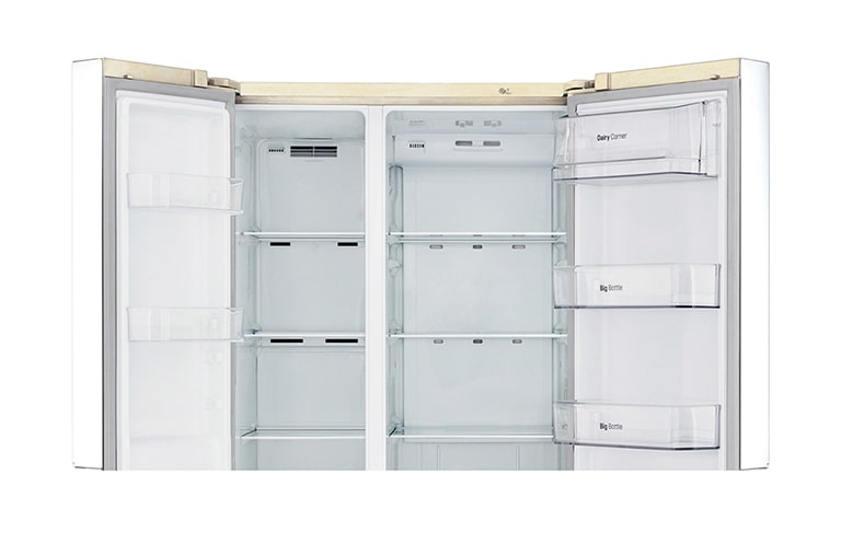 LG Объем 687л | Multi Air Flow | Бежевый | LG ThinQ, Wi-Fi, Smart Diagnosis, Moist Balance Crisper, GC-B247SEUV, thumbnail 4