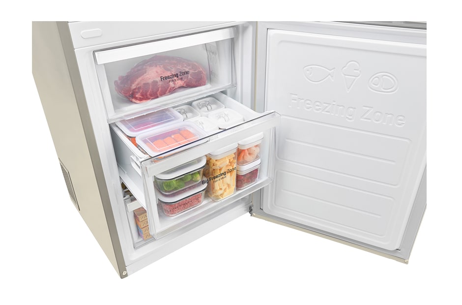 LG Холодильник LG c Инверторным Линейным Компрессором, GW-B489SEFZ, thumbnail 3