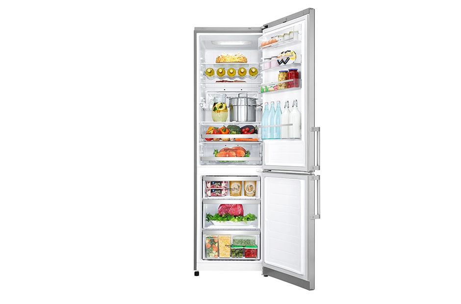 LG Холодильник LG c Инверторным Линейным компрессором, GA-B499YAQZ, thumbnail 3