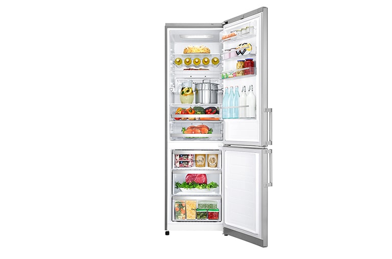 LG Холодильник LG c Инверторным Линейным компрессором, GA-B499YAQZ, thumbnail 3