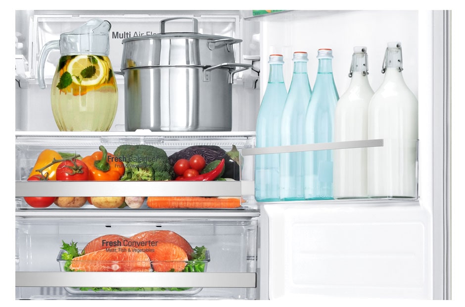 LG Холодильник LG c Инверторным Линейным компрессором, подключением к Wi-Fi и управлением через смартфон с приложением SmartThinQ, GA-B499SEKZ, thumbnail 3