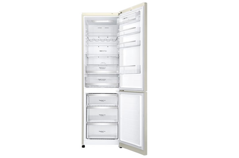 LG Холодильник LG c Инверторным Линейным компрессором, подключением к Wi-Fi и управлением через смартфон с приложением SmartThinQ, GA-B499SEKZ, thumbnail 2