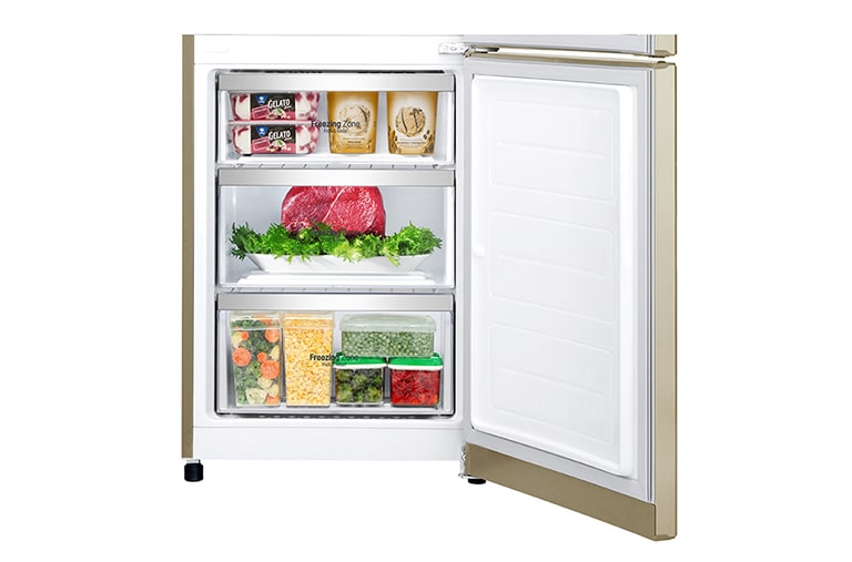 LG Холодильник LG c Инверторным Линейным компрессором, подключением к Wi-Fi и управлением через смартфон с приложением SmartThinQ, GA-B499SGKZ, thumbnail 6