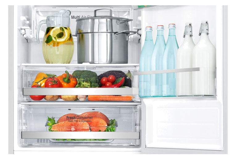 LG Холодильник LG GA-B499TVKZ | 394л | Инверторный линейный компрессор, GA-B499TVKZ, thumbnail 4