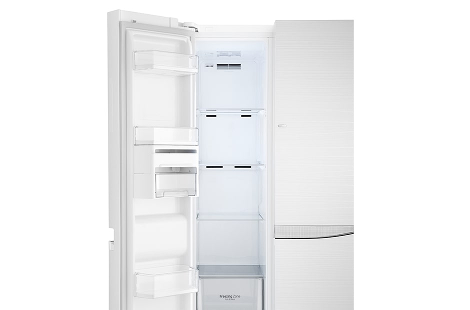 LG Холодильник LG c Инверторным Линейным компрессором, GC-M257UGAW, thumbnail 3