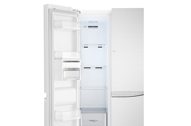 LG Холодильник LG c Инверторным Линейным компрессором, GC-M257UGAW, thumbnail 3