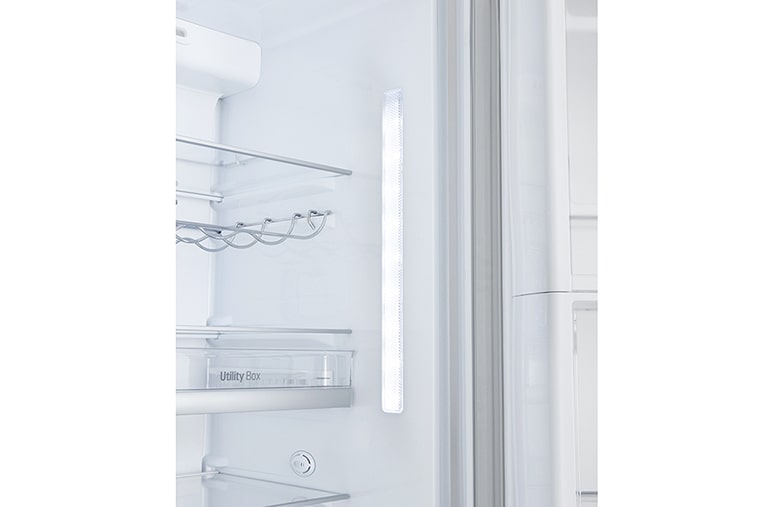 LG Холодильник LG c Инверторным Линейным компрессором, GC-M257UGAW, thumbnail 4