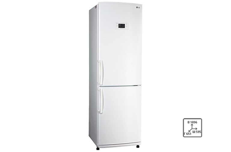LG Холодильник LG с нижней морозильной камерой, GA-V409UQQA, thumbnail 1