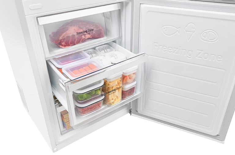 LG Холодильник LG c Инверторным Линейным компрессором, подключением к Wi-Fi и управлением через смартфон с приложением SmartThinQ, GW-B499SQFZ, thumbnail 3