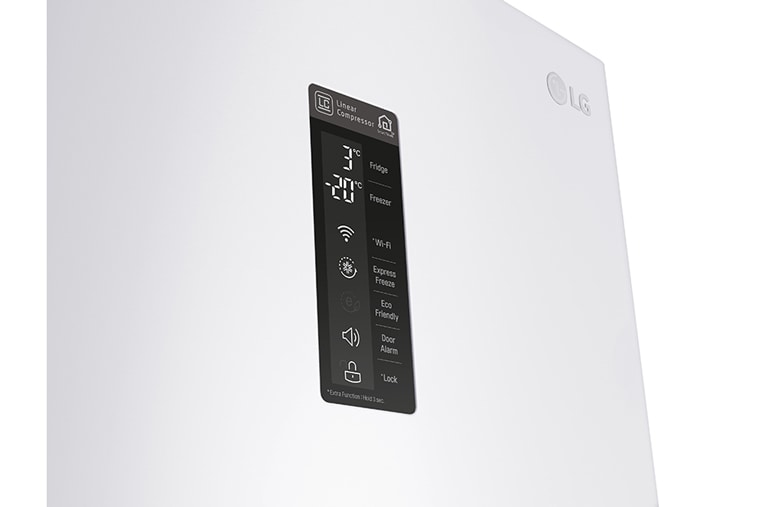 LG Холодильник LG c Инверторным Линейным компрессором, подключением к Wi-Fi и управлением через смартфон с приложением SmartThinQ, GW-B499SQFZ, thumbnail 7