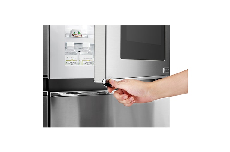 LG Объем 687л | InstaView Door-in-Door | Серебристый | LG ThinQ, Гигиенический фильтр, Moist Balance Crisper, Винная полка, Отделение для закусок, GC-Q247CABV, thumbnail 6