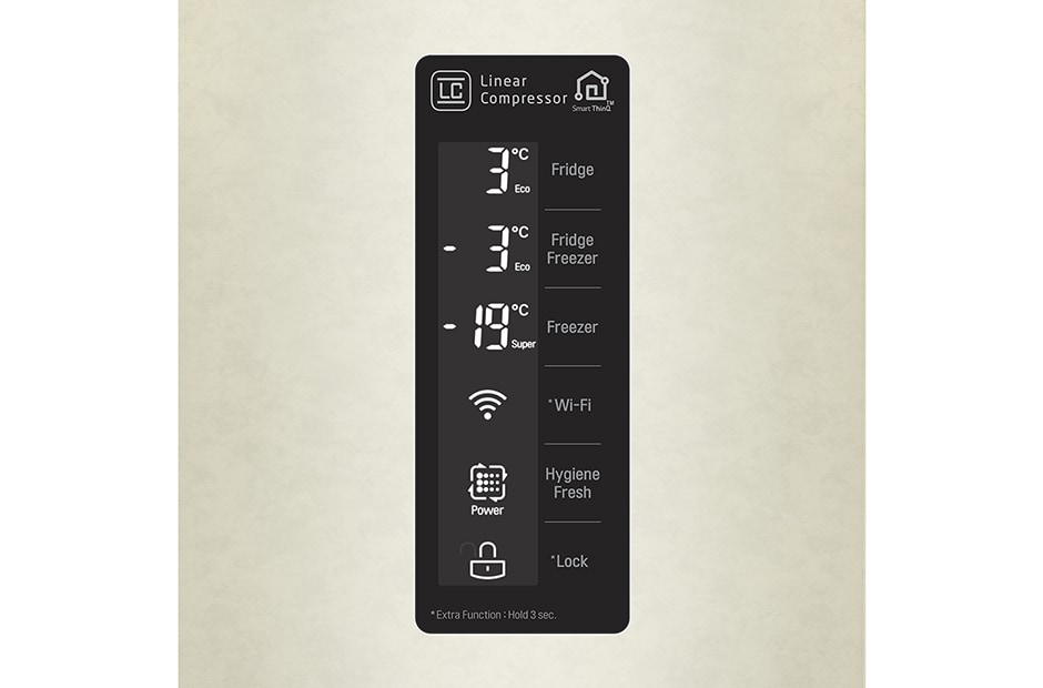 LG Холодильник LG c Инверторным Линейным компрессором, GC-B303SEHV, thumbnail 3