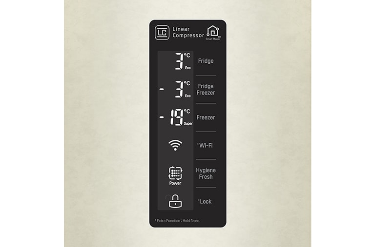 LG Холодильник LG c Инверторным Линейным компрессором, GC-B303SEHV, thumbnail 3