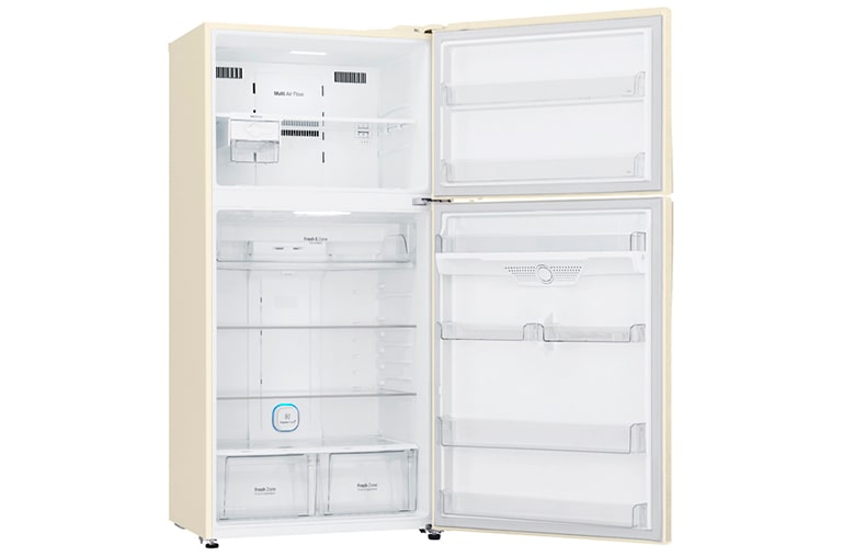 LG Холодильник LG GR-H802HEHL | 630л | DoorCоoling+ | Бежевый, side open, GR-H802HEHL, thumbnail 12